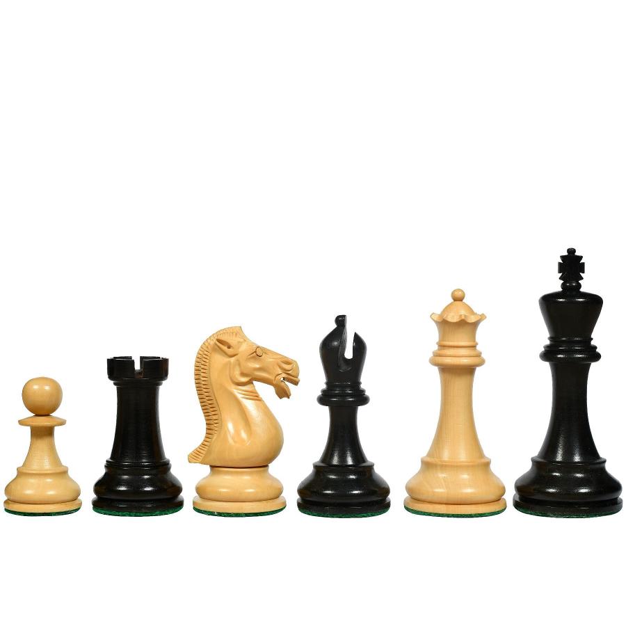 チェス駒 エルギン・スタントン 102mm 黒檀 インド直送 AS260 : チェス
