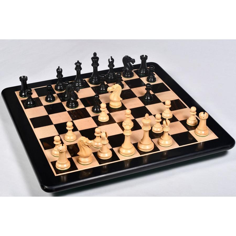 チェス駒 エルギン・スタントン 102mm 黒檀 インド直送 AS260 : チェス