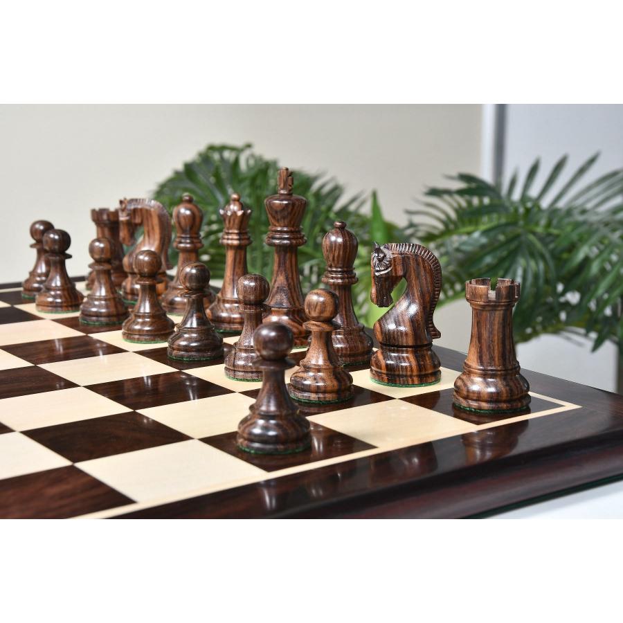 陶器製 チェス 王の駒 チェス駒 レニングラード 102mm ローズウッド インド直送 AS261