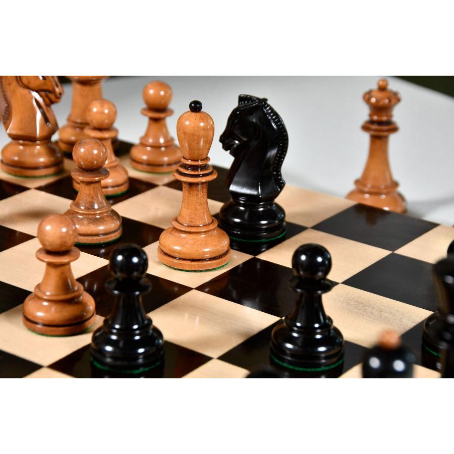 陶器製 チェス 王の駒 磁器製チェス駒 - ロイヤルセラミックチェスセット 22Kゴールド