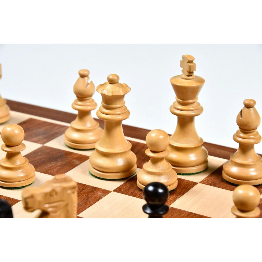 チェス駒 Lardy 78mm エボナイズ インド直送 AS266 : チェス専門店