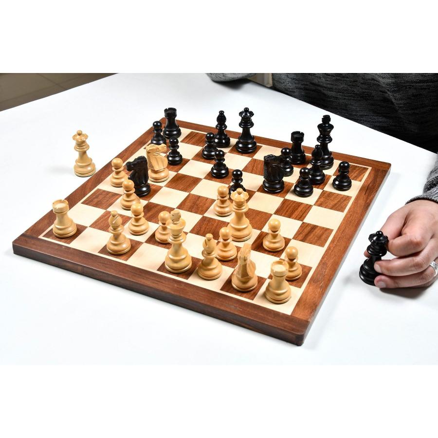 チェス駒 Lardy 78mm エボナイズ インド直送 AS266 : チェス専門店