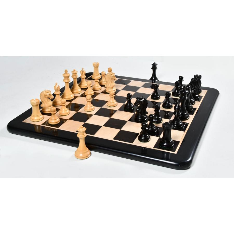 チェス駒 Sinquefield Cup 2017 99mm エボナイズ インド直送 AS268-B