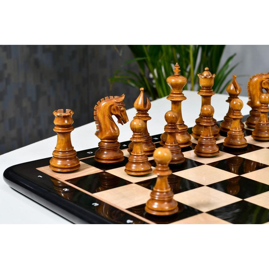 チェス駒 ウォー・アドミラル 112mm 黒檀 インド直送 AS289 : チェス