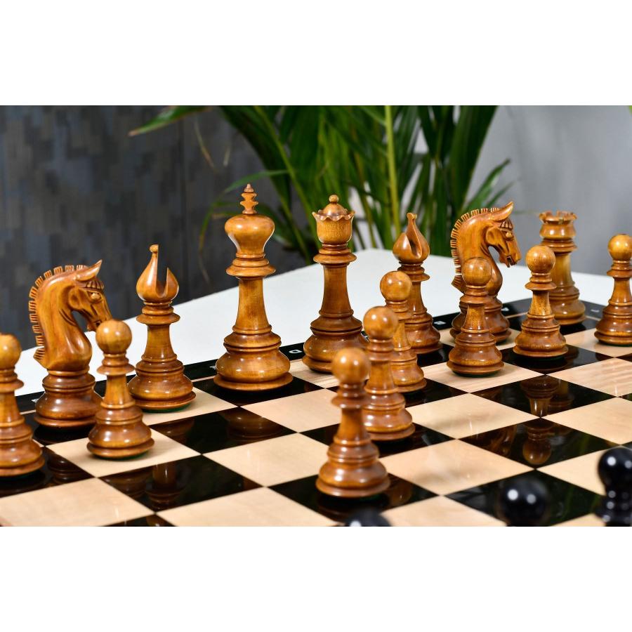 チェス駒 ウォー・アドミラル 112mm 黒檀 インド直送 AS289 : チェス