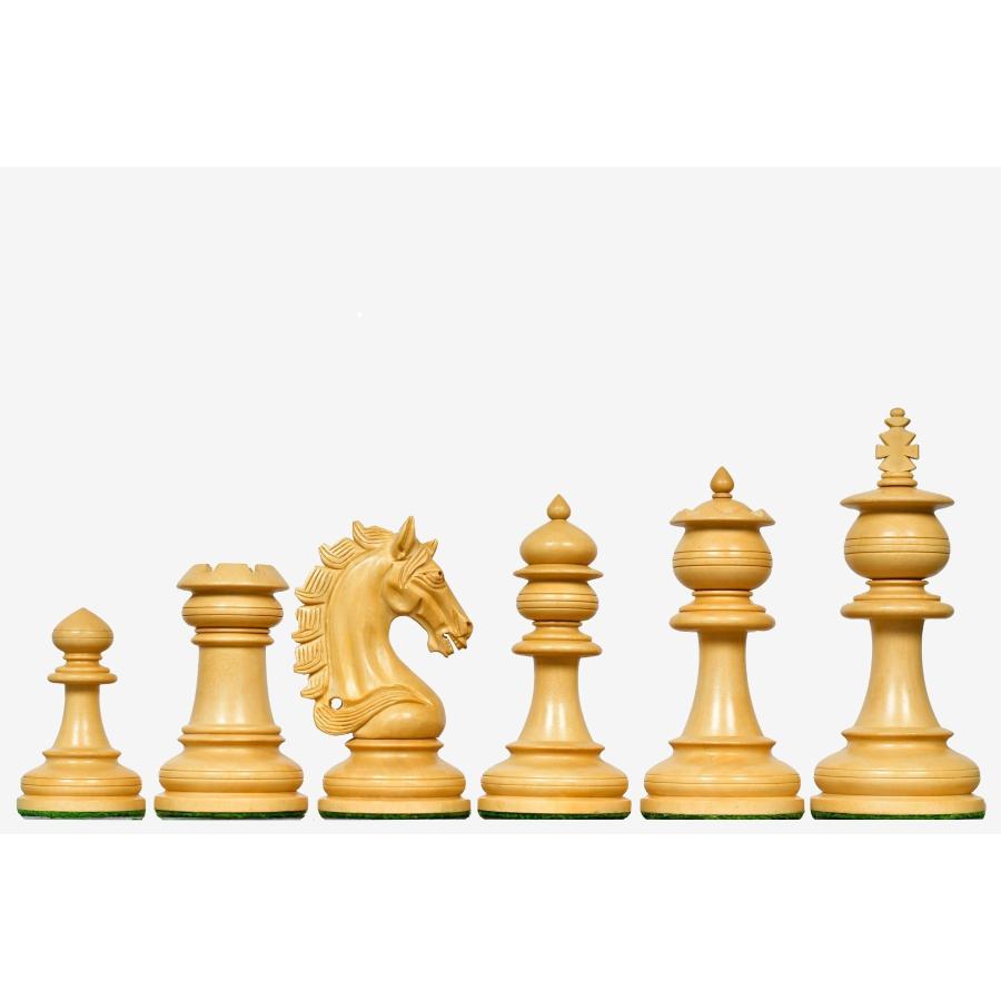 チェス駒 アーティサン・ナイト 114mm 黒檀 インド直送 AS295 : チェス