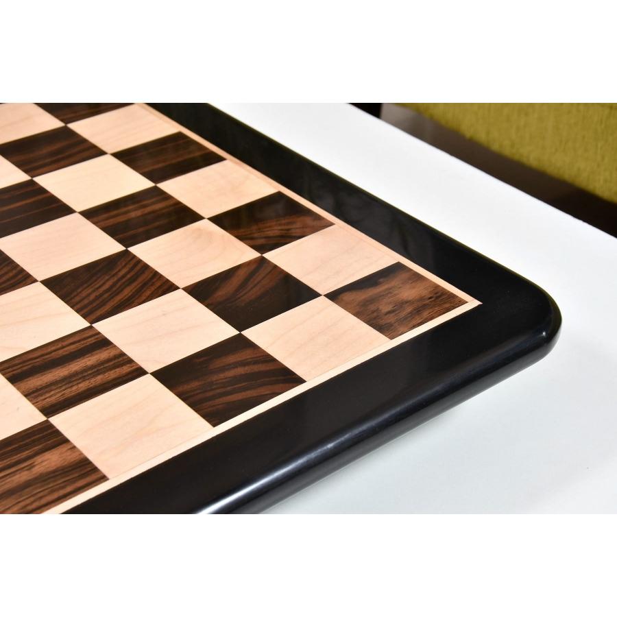 チェス盤 黒檀×カエデ 58cm 60mm インド直送 B1052｜chessjapan｜11