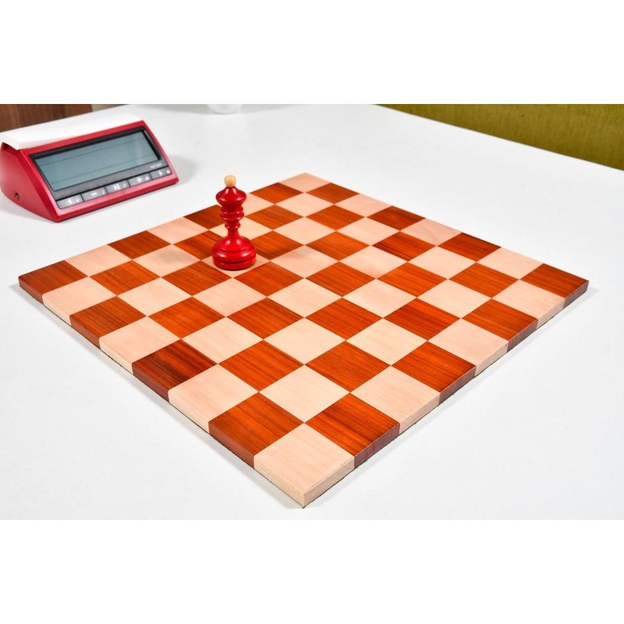チェス盤 バドローズ×カエデ ロールアップ式 32cm 40mm インド直送
