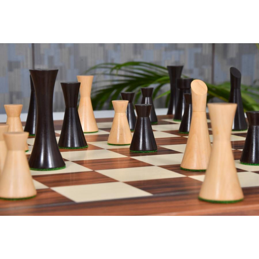チェスセット ミッドナイト 85mm 55cm インド直送 C0811 : チェス専門