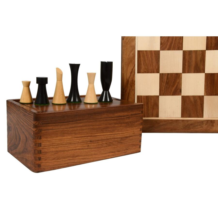 チェスセット ミッドナイト 85mm 48cm ストレージ付き インド直送 C0816