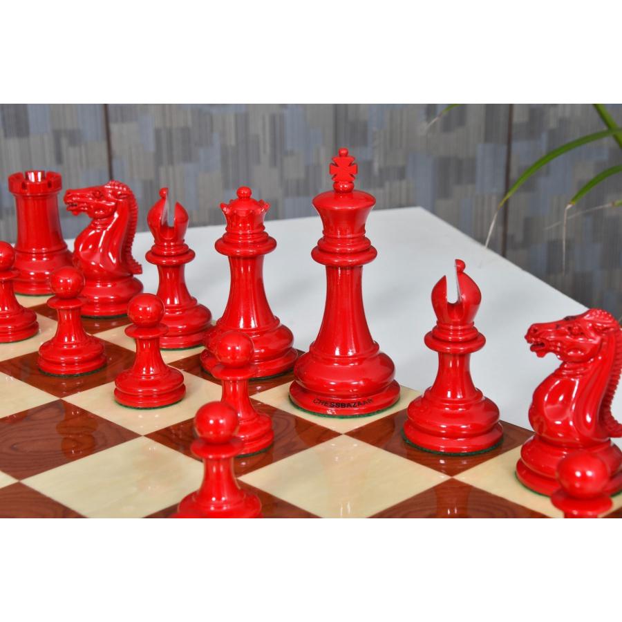 チェスセット 1849 オリジナル・スタントン 115mm 48cm インド直送