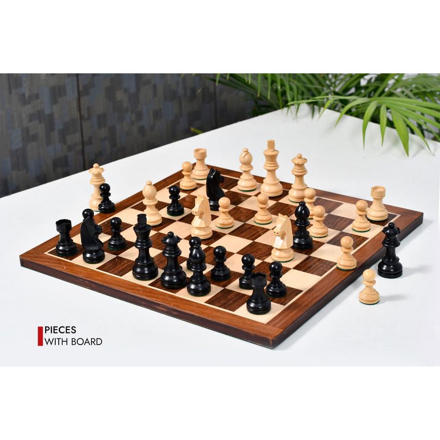 チェスセット トーナメント・スタントン 76mm 37cm ポーチ付き