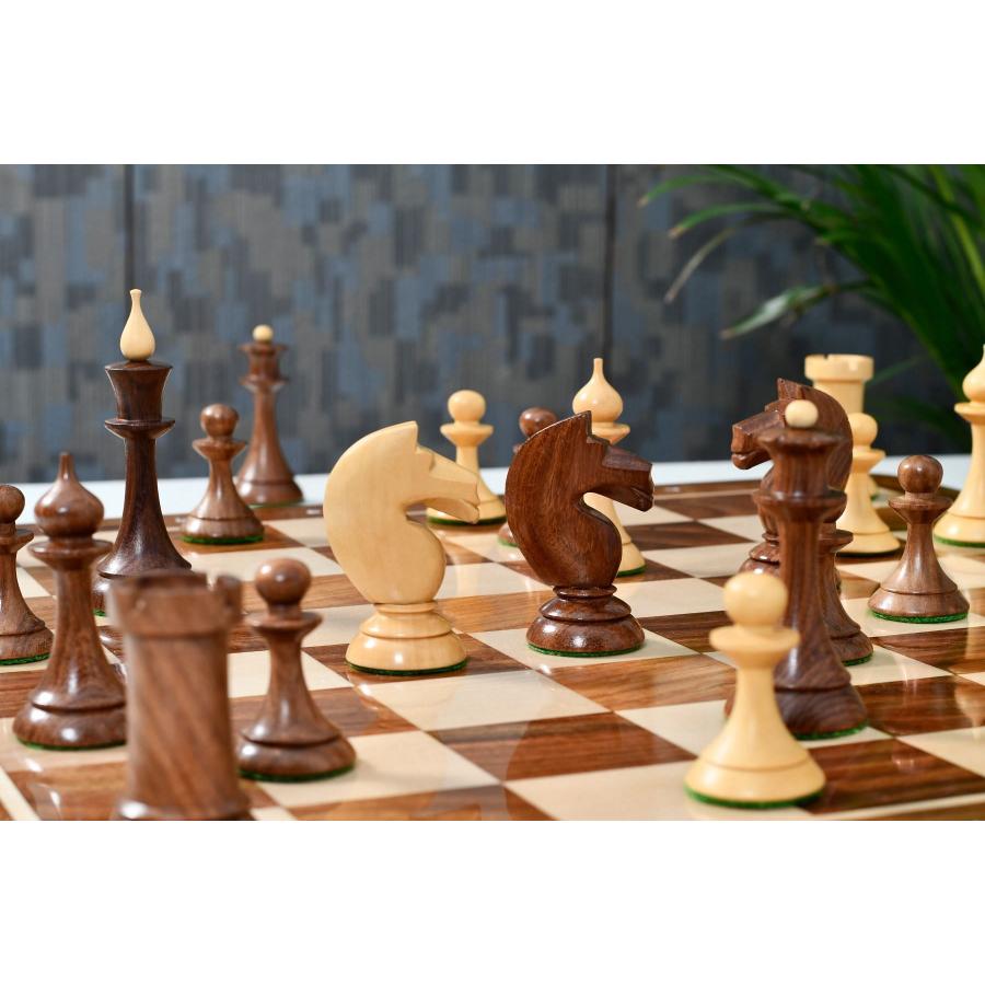 チェスセット 1950年代ソビエト 106mm 53cm インド直送 C0993 : チェス