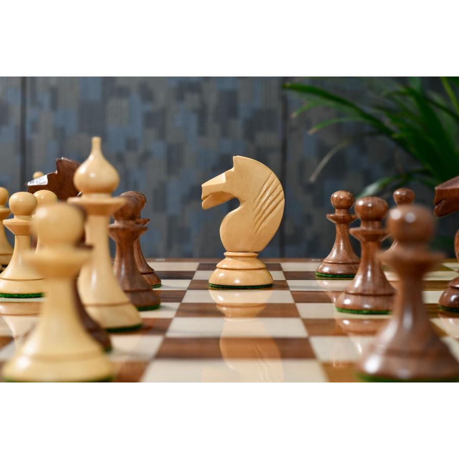 チェスセット 1950年代ソビエト 106mm 53cm インド直送 C0993 : チェス