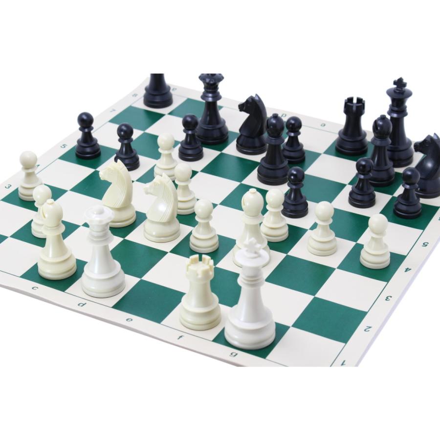 ChessJapan チェスセット ジャーマン・トーナメント 44cm ヘビー : cj 