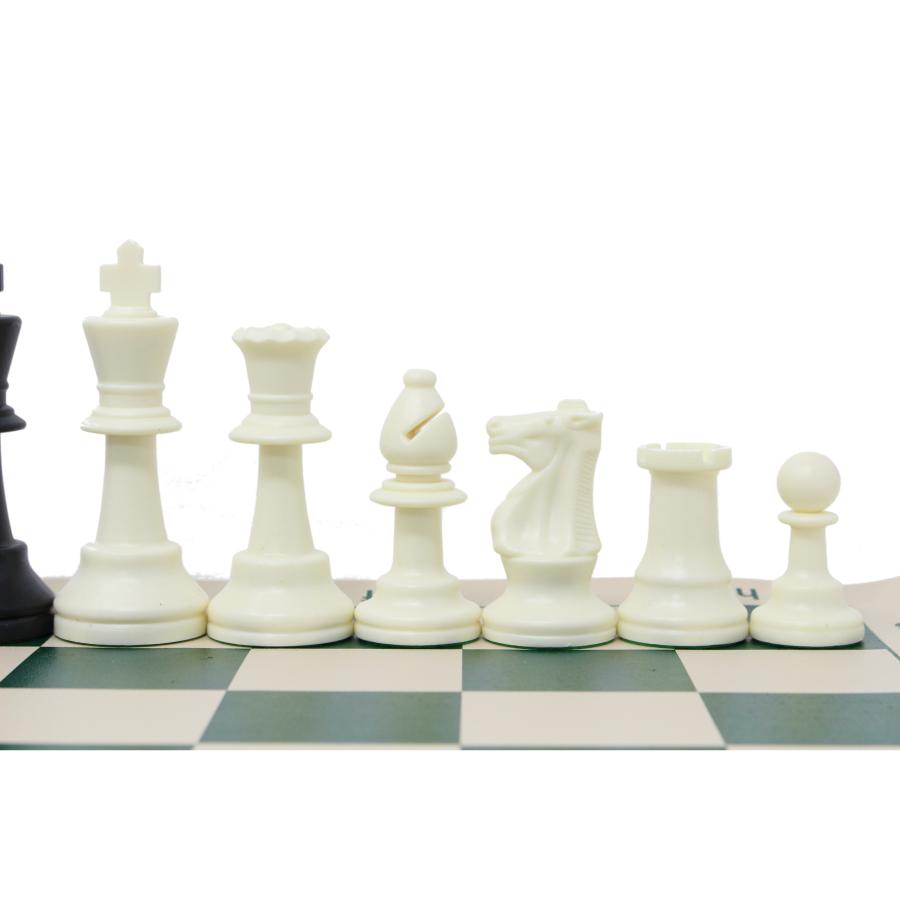 ChessJapan 日本チェス連盟公式チェス駒 モダン・スタントン 96mm