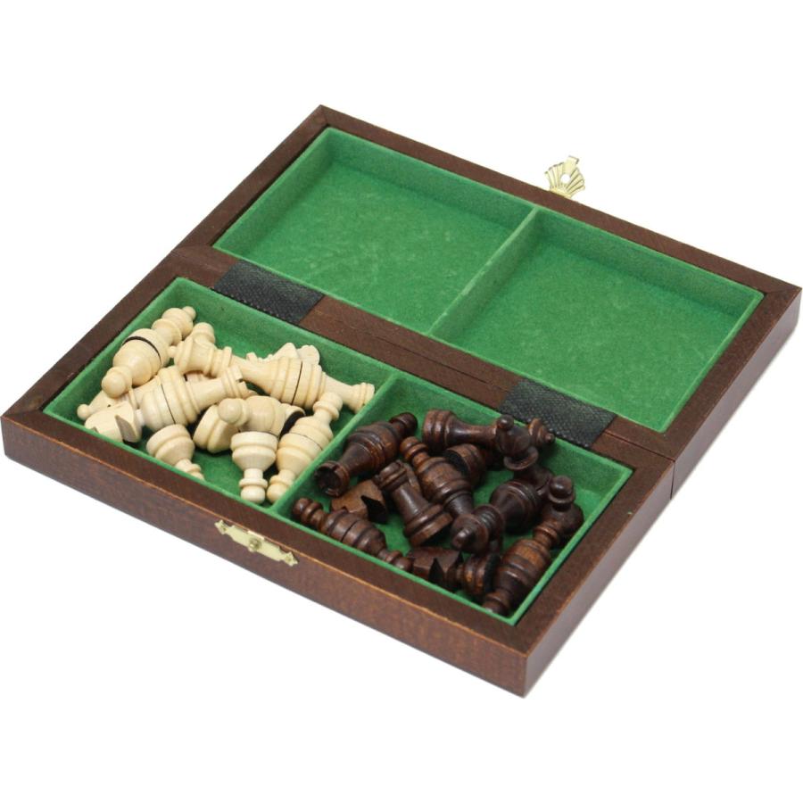 ChessJapan チェスセット 木製 コンパクト 20cm 磁石式 : チェス専門店