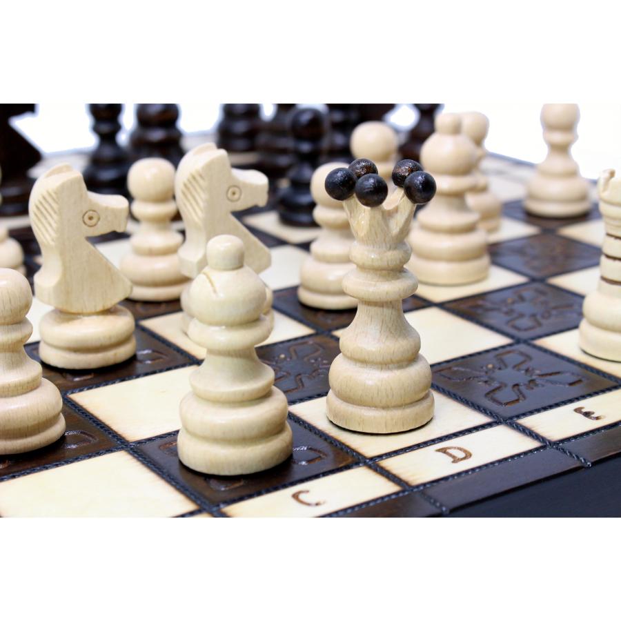 ChessJapan チェスセット 木製 クラクフ 42cmの画像
