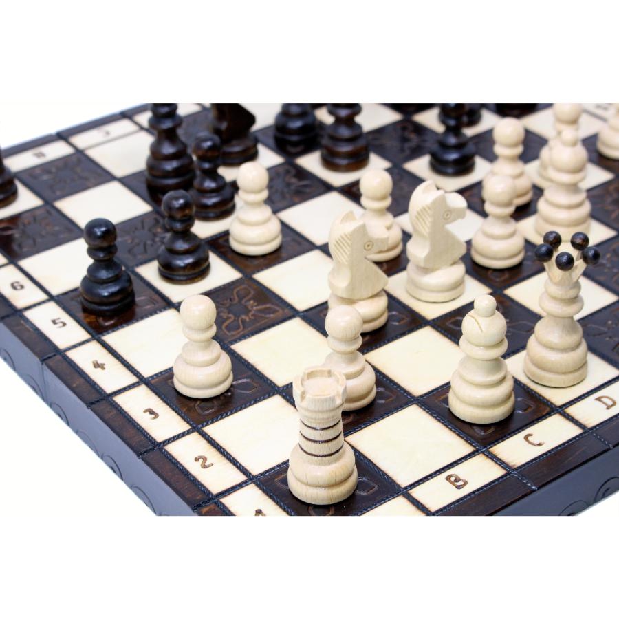 ChessJapan チェスセット 木製 クラクフ 42cm : チェス専門店