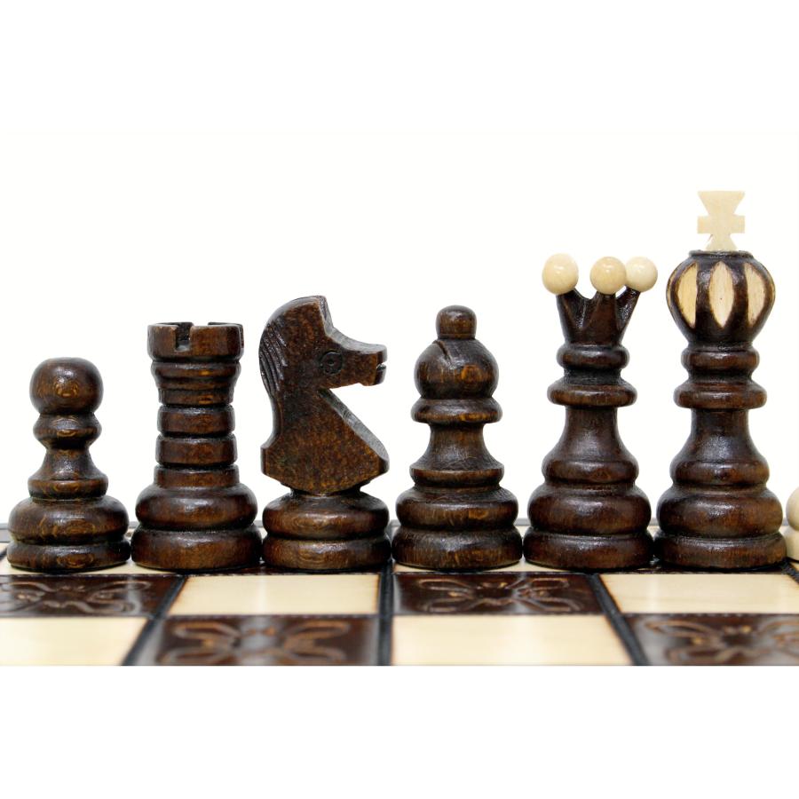 ChessJapan チェスセット 木製 クラクフ 42cmの画像