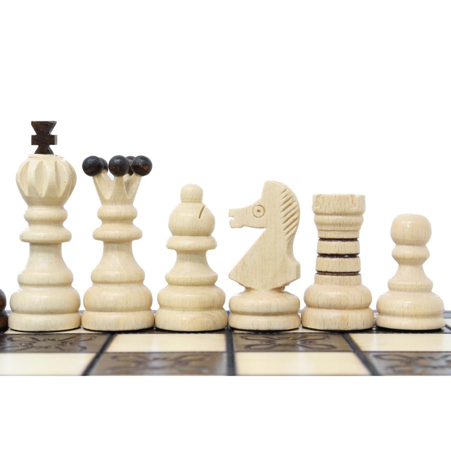 ChessJapan チェスセット 木製 クラクフ 42cm : チェス専門店