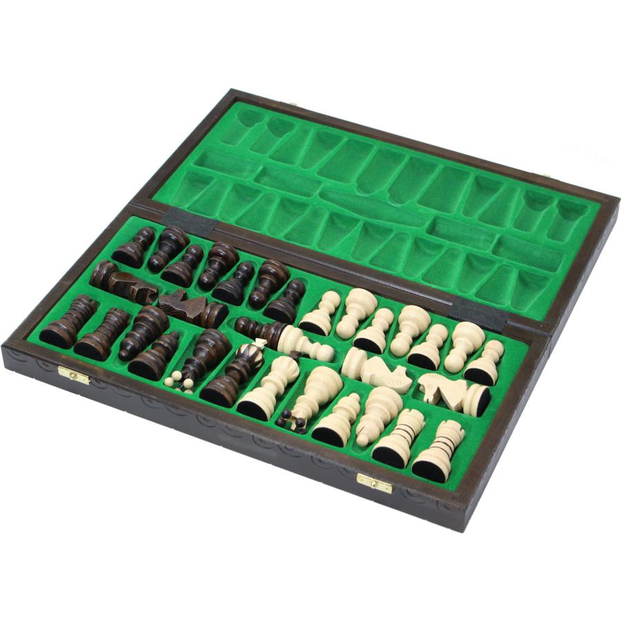 ChessJapan チェスセット 木製 クラクフ 42cmの画像
