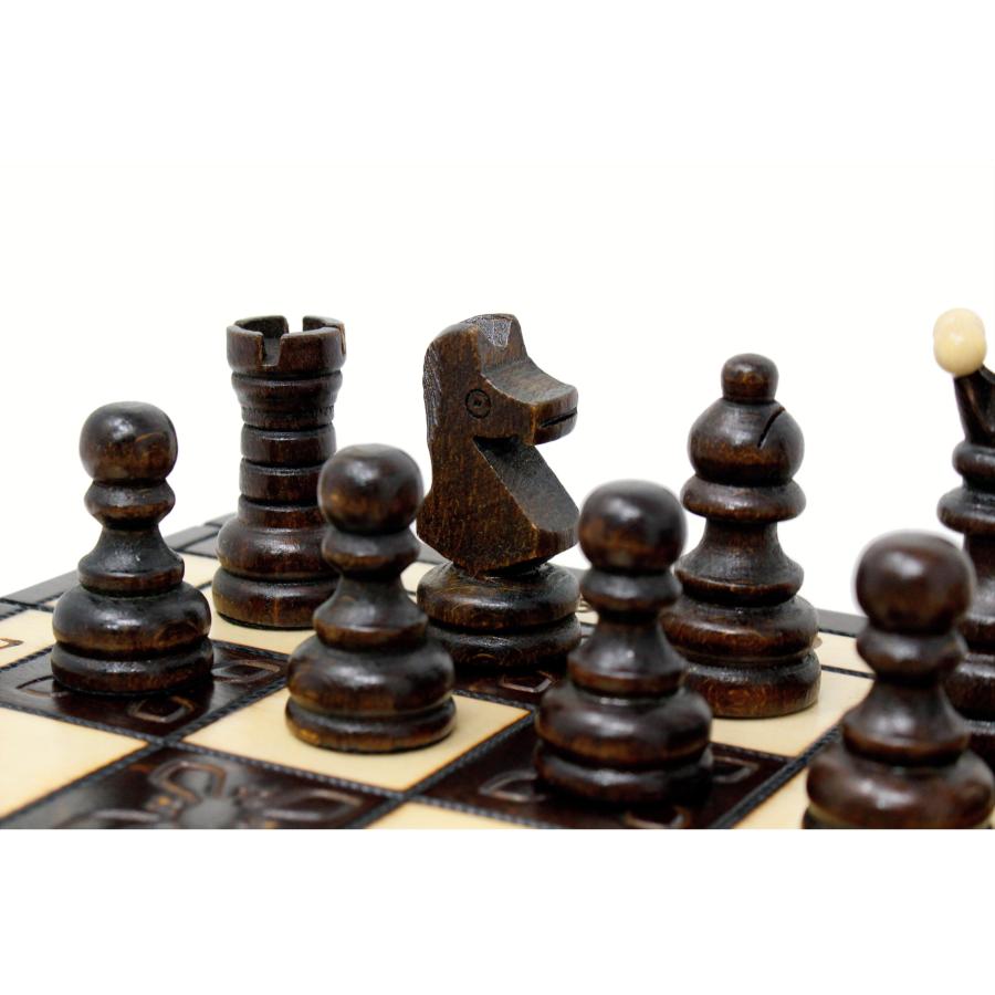 ChessJapan チェスセット 木製 クラクフ 42cmの画像