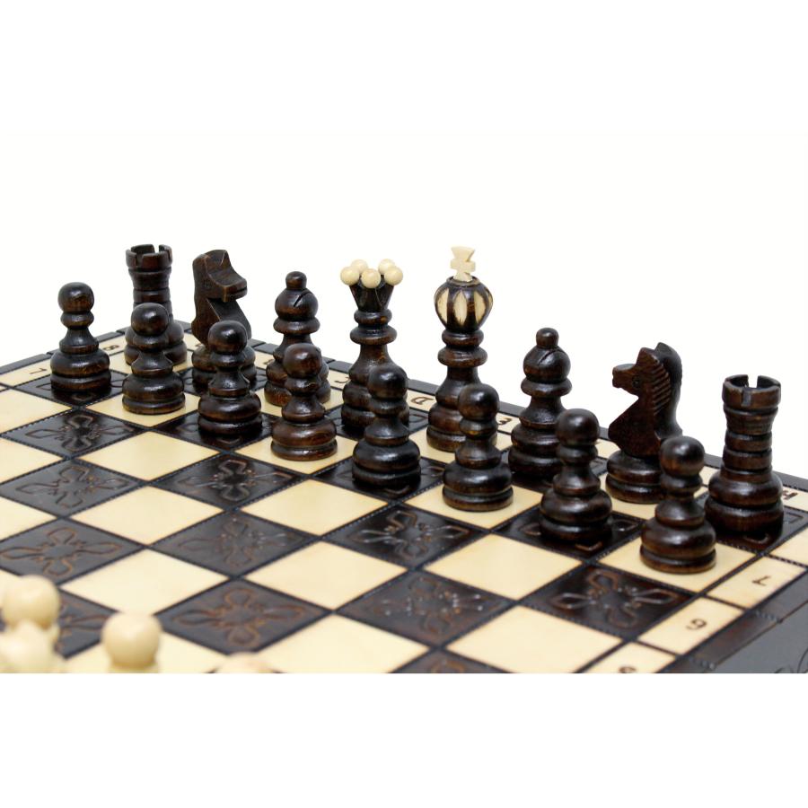 ChessJapan チェスセット 木製 クラクフ 42cmの画像