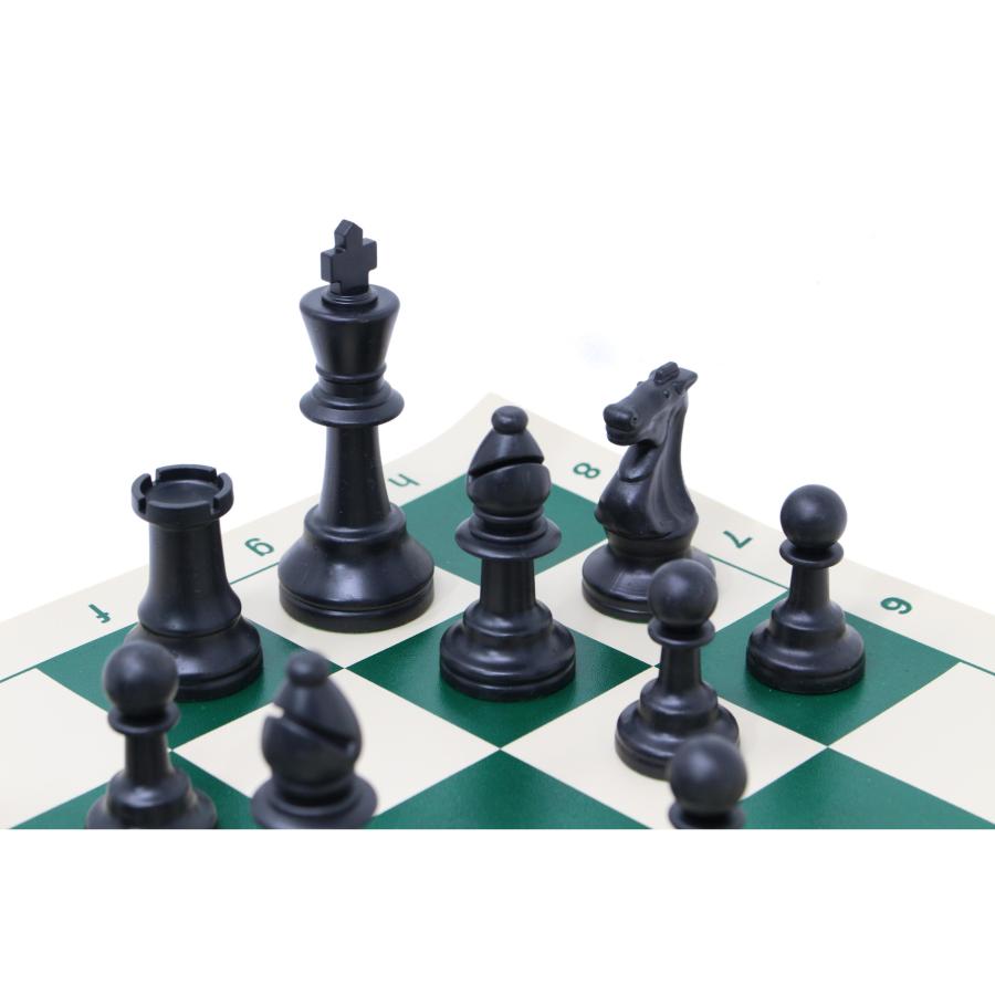 チェス盤付きラウンドテーブル ChessJapan チェスセット モダン・トーナメント 44cm ライト