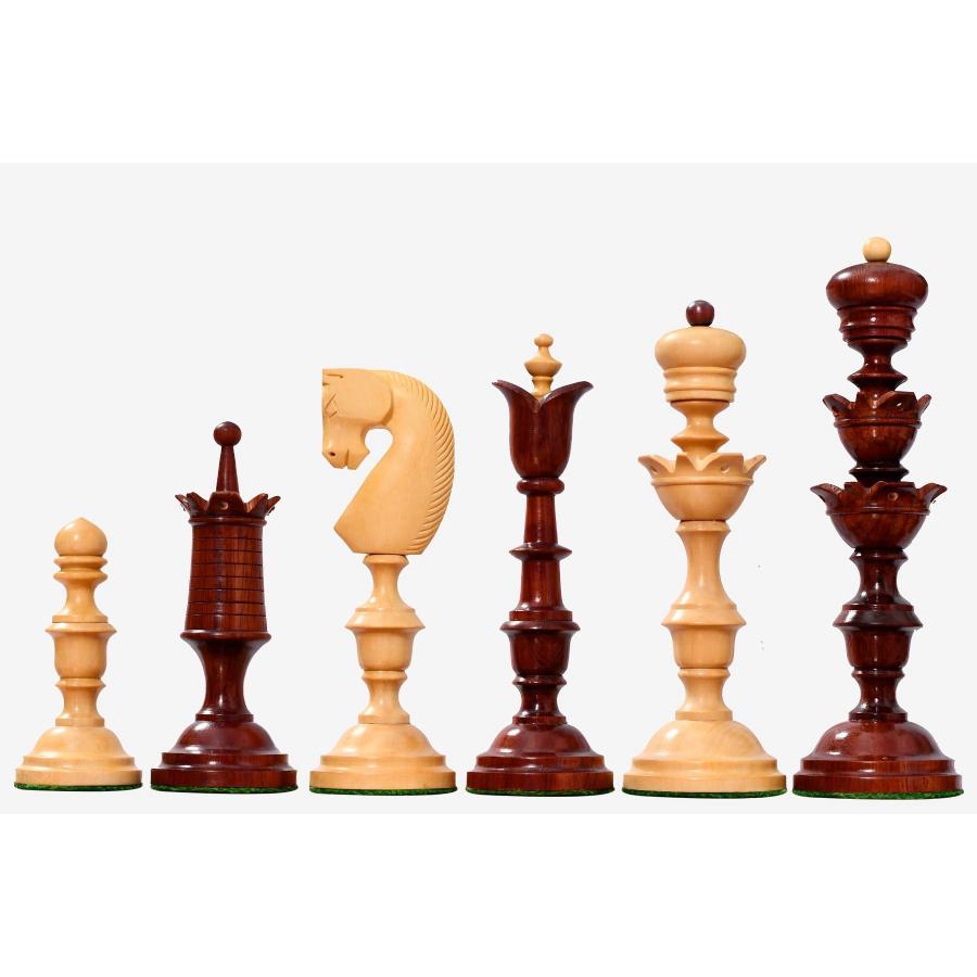 チェス駒 リプロ・アンティーク 151mm バドローズ インド直送 D0152