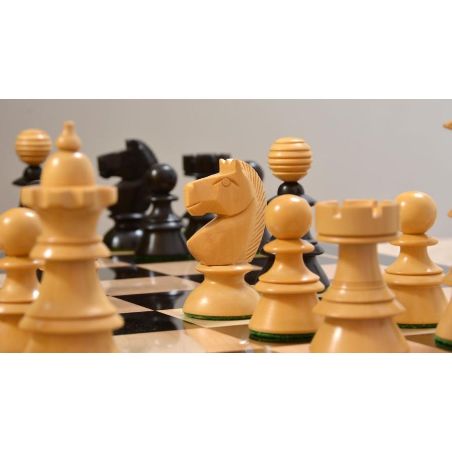 チェス駒 コーヒーハウス 107mm ツゲ インド直送 M0076 : チェス専門店