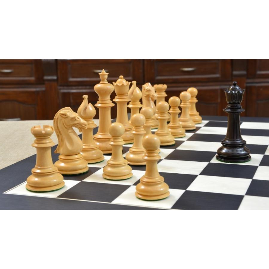 在庫あり 即納 チェス駒 世紀スタントン 115mm 黒檀 インド直送 高知インター店 City Com Fr