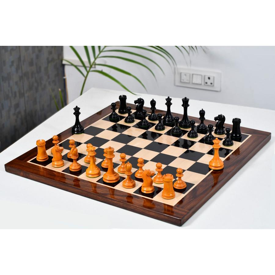 チェス駒 1860年代 British Chess Company 100mm 黒檀 インド チェス駒 1860年代 British Chess Company 100mm 黒檀 インド