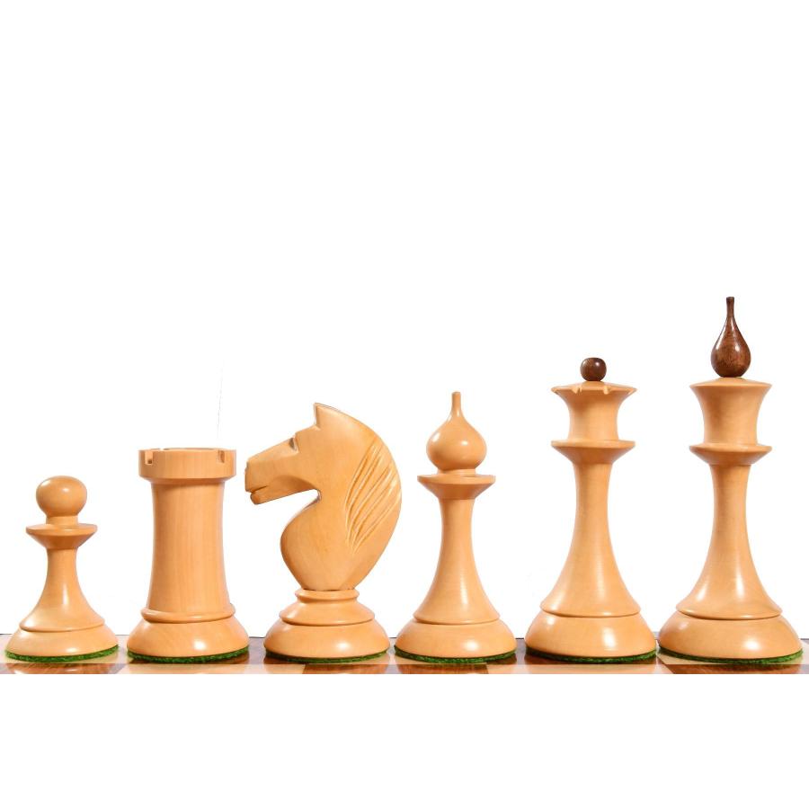 チェス駒 1950年代ソビエト 106mm シーシャム インド直送 VJ083-T