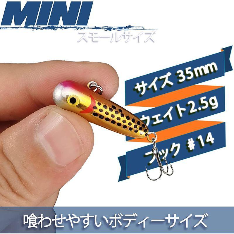 ボトムノックスイマー 渓流 ルアー Vmsixvm ボトムミノー ボトムトゥイッチミノー 5色10色セット 30mm タングステン内臓 底に Chez Moi 通販 Yahoo ショッピング