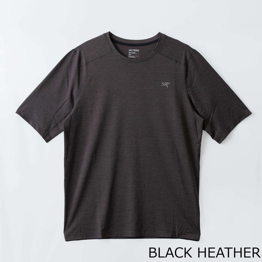 ARC'TERYX コーマック ポロ ショートスリーブ シャツ ブラックヘザー ARC'TERYX（アークテリクス） コーマック ポロ ショートスリーブ