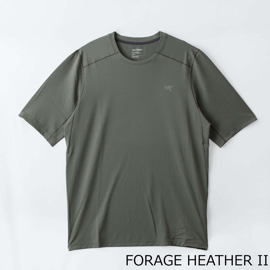 ARC'TERYX コーマック ポロ ショートスリーブ ストーングリーンヘザー アークテリクス]コーマック クルー ショートスリーブ メンズ / ARC