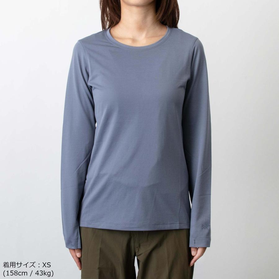 ARC'TERYX アークテリクス レディース クルーネック長袖Tシャツ ARC'TERYX アークテリクス レディース クルーネック長袖Tシャツ