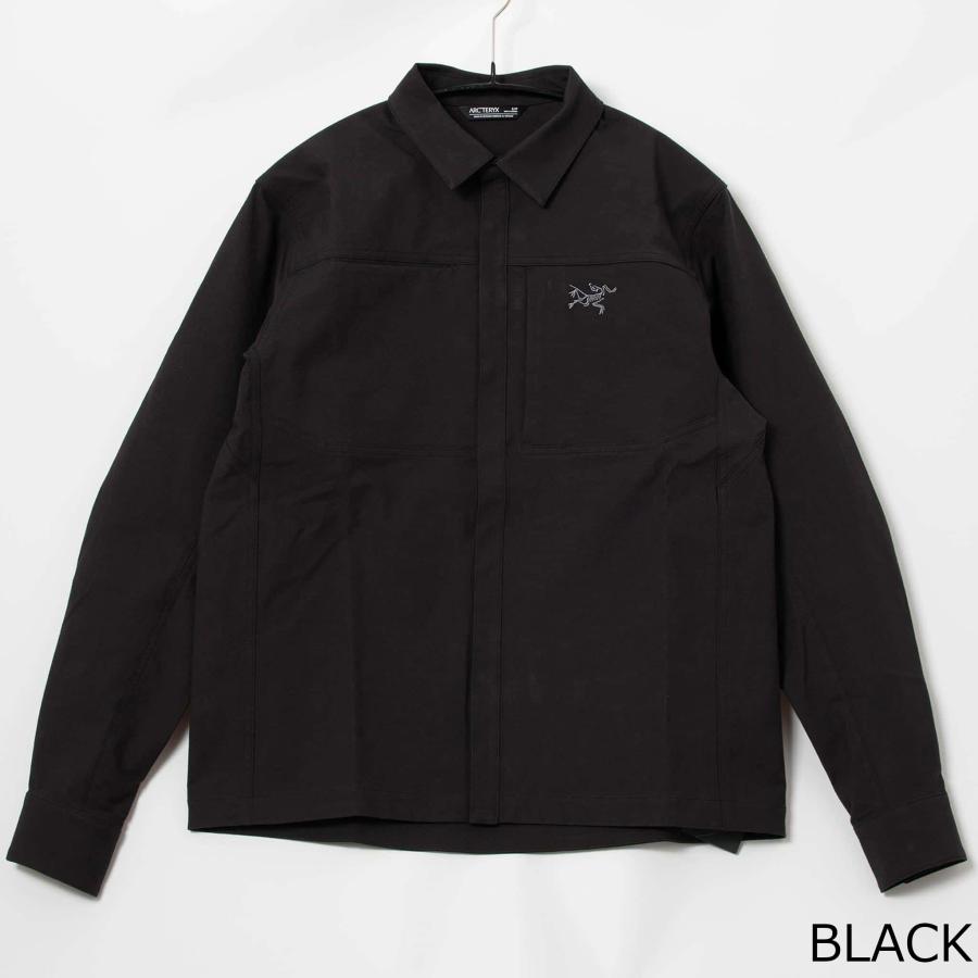 Arc'teryx 長袖シャツ 黒 ARC'TERYX（アークテリクス） 長袖シャツ CRONIN COTTON OVERSHIRT
