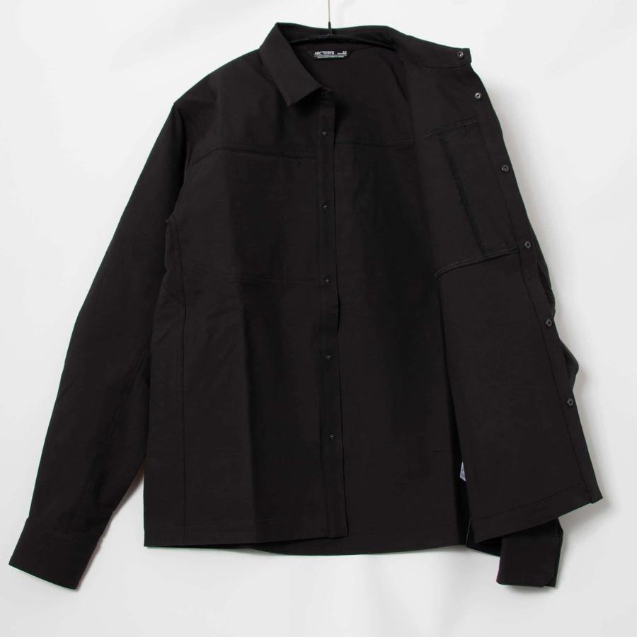 美品✨ARC’TERYX クロニンコットンオーバーシャツ ブラック ARC'TERYX（アークテリクス） 長袖シャツ CRONIN COTTON OVERSHIRT