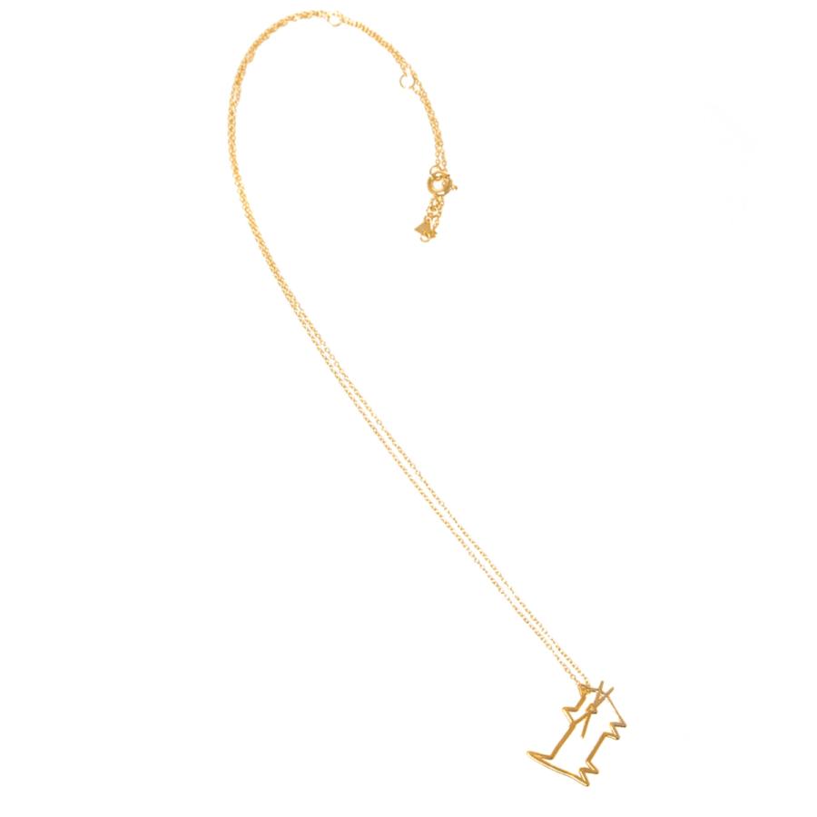 アリータ ALIITA ネックレス キャット イエローゴールド GATO CAT NECKLACE ROLO キャット ネックレス レディース NRPU3E0000YG09K 9KT J1000 YELLOW GOLD_2
