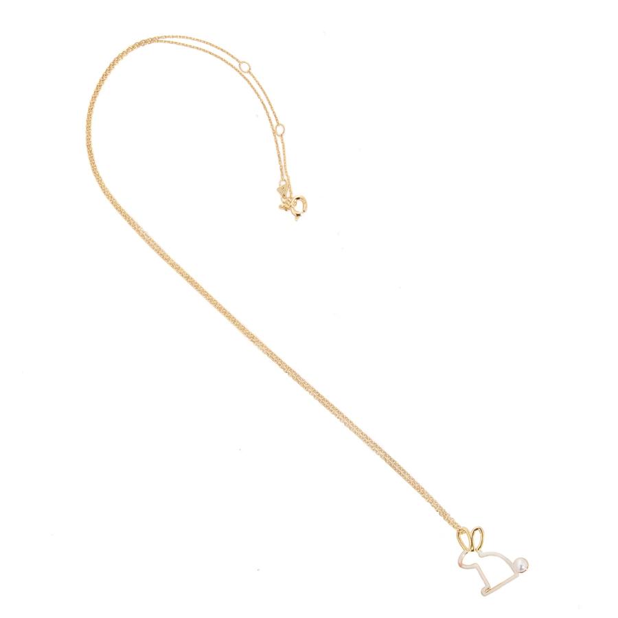 ALIITA アリータ ネックレス ウサギモチーフ CONEJITO PERLA ALIITA アリータ ネックレス ウサギモチーフ CONEJITO PERLA