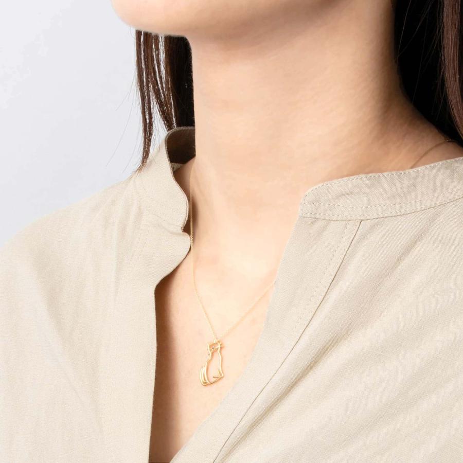 ALIITA（アリータ） ネックレス 猫モチーフ MIAU CAT NECKLACE ROLO