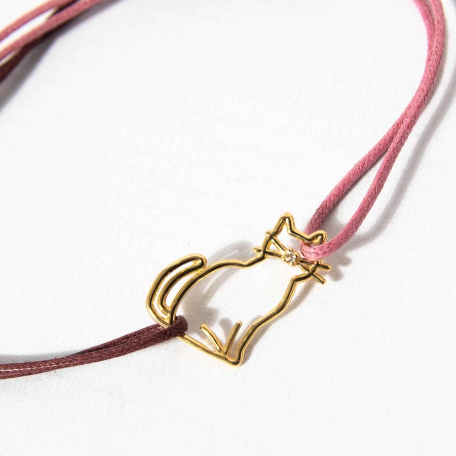 ALIITA アリータ ブレスレット MIAU BRILLANTE CAT CORD ALIITA アリータ ブレスレット MIAU BRILLANTE CAT CORD
