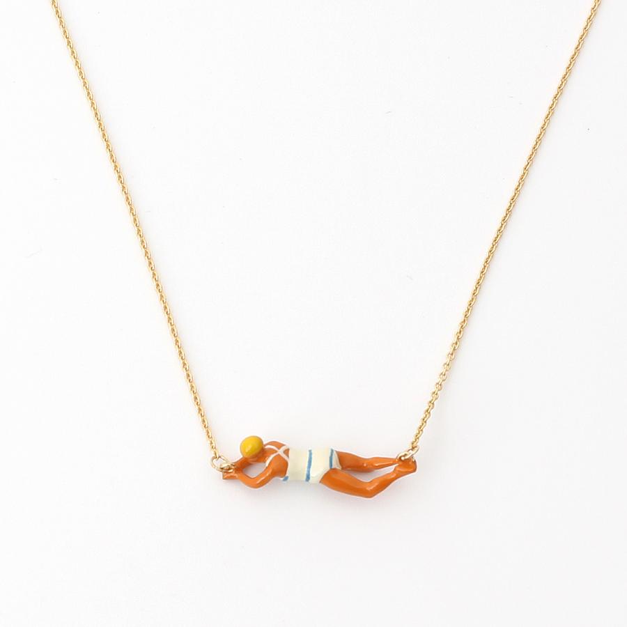 ALIITA（アリータ） ネックレス NADADORA COMPLETO RAYADA NECKLACE