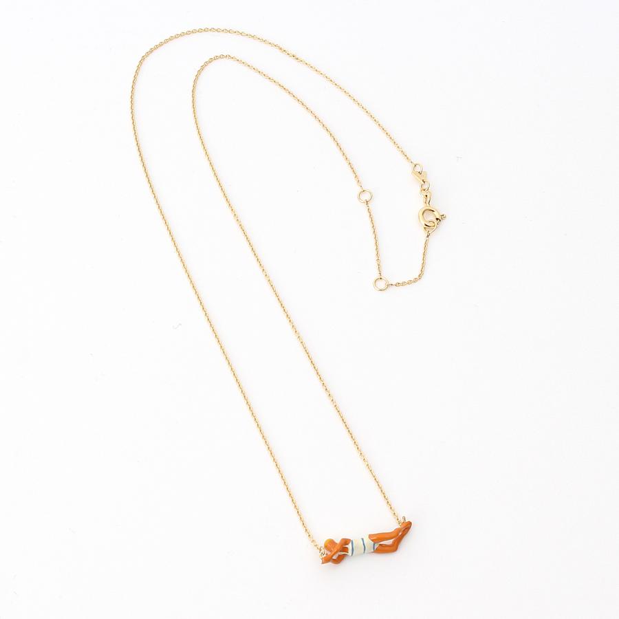ALIITA（アリータ） ネックレス NADADORA COMPLETO RAYADA NECKLACE