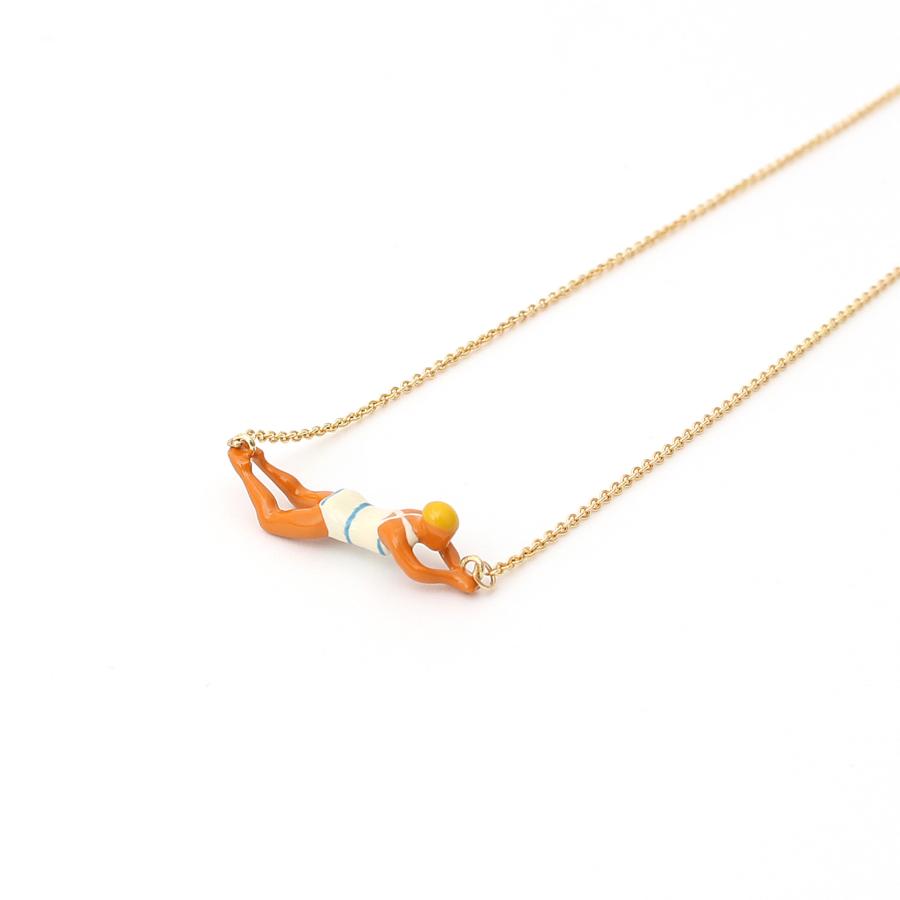 ALIITA（アリータ） ネックレス NADADORA COMPLETO RAYADA NECKLACE