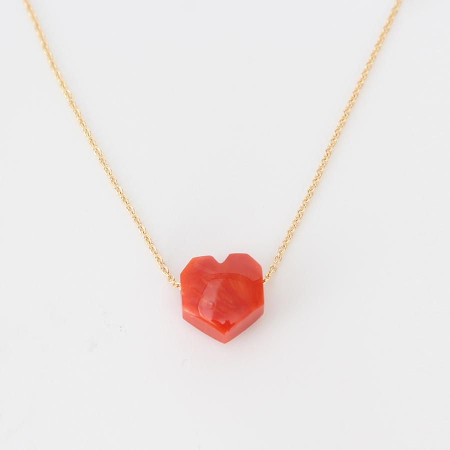 ALIITA（アリータ） ネックレス MINI CORAZON MINI HEART LIPSTICK RED