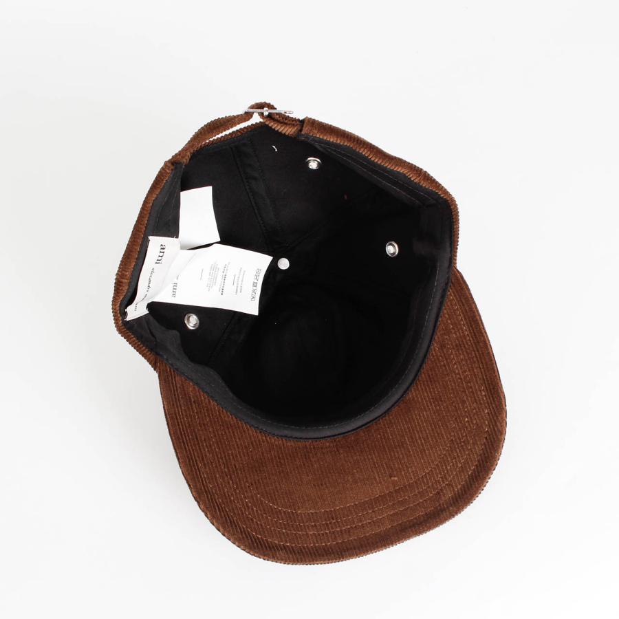 ami alexandre mattiussi コーデュロイキャップ AMI Alexandre Mattiussi アミパリス AMI PARIS キャップ 帽子 AMI DE
