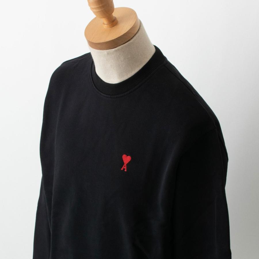AMI Alexandre Mattiussi アミパリス PARIS スウェット ブラック AMI Alexandre Mattiussi アミパリス PARIS スウェット ブラック
